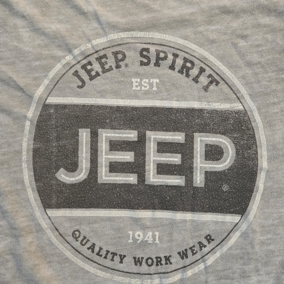 Lucky Brand JEEP Spirit Gray T Shirt - Picture 5 of 5